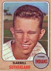 1968 Topps Baseball Cards      551     Darrell Sutherland